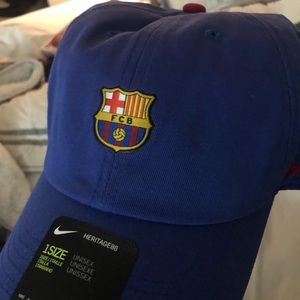 NEW WITH TAGS FC Barcelona Nike Hat